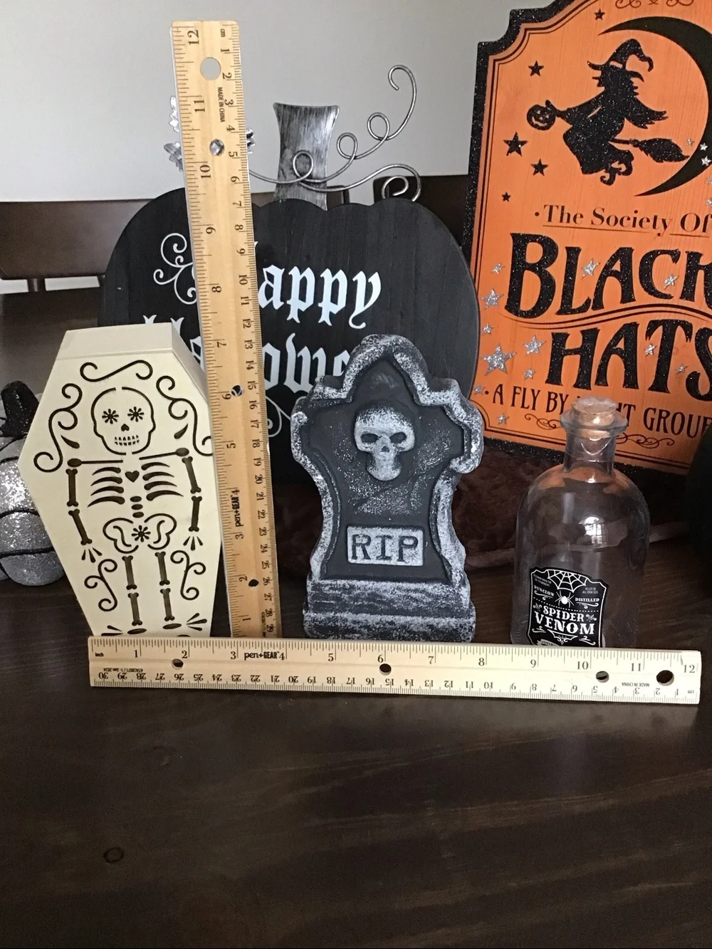 🎃 Halloween decoration lot, signs, pumpkins,tabletop decor